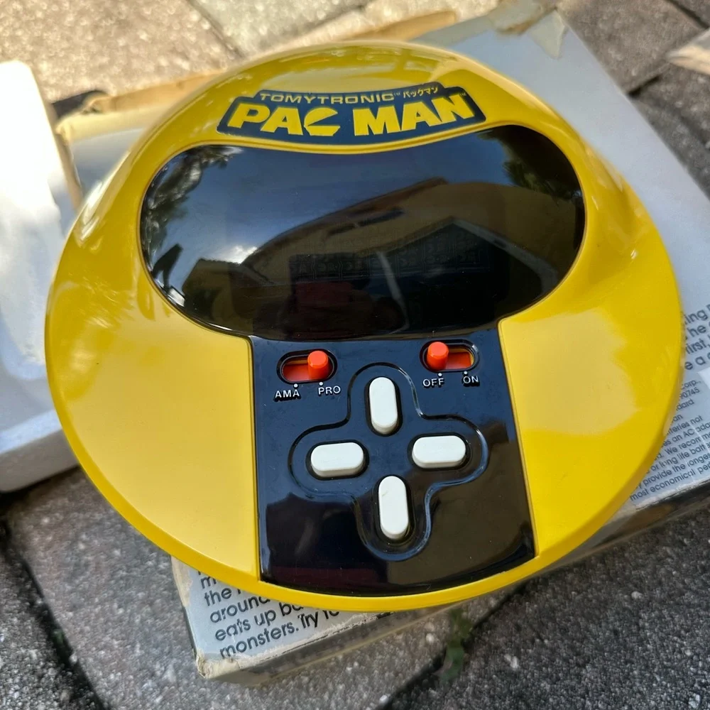 Tomytronic Pac-Man Handheld Game